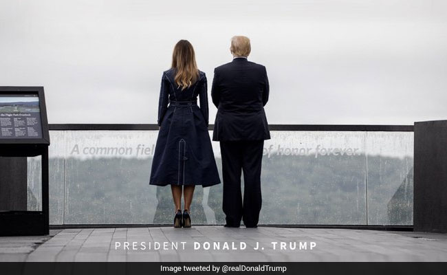 White House Slams Backlash Over Melania's Coat In 9/11 Tribute Image: Report