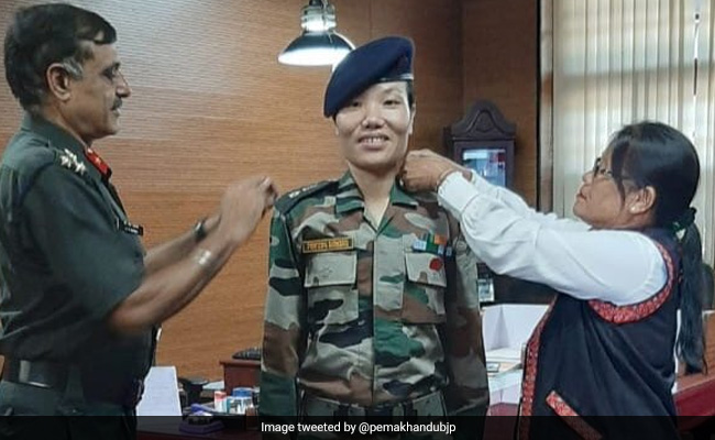 Ponung Doming Is Army's First Woman Lieutenant Colonel From Arunachal