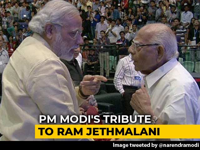 "His Pioneering Work Will Live On": PM Modi's Tribute To Ram Jethmalani