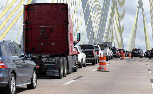 Climate Protesters Arrested At Texas Port During US Presidential Debate