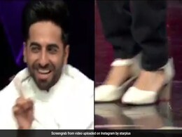 Nach Baliye 9: इस बॉलीवुड एक्ट्रेस के कहने पर हील पहनकर नाचने लगे 'ड्रीमगर्ल' के एक्टर, देखें मजेदार Video Nach Baliye 9: इस बॉलीवुड एक्ट्रेस के कहने पर हील पहनकर नाचने लगे 'ड्रीमगर्ल' के एक्टर, देखें मजेदार Video