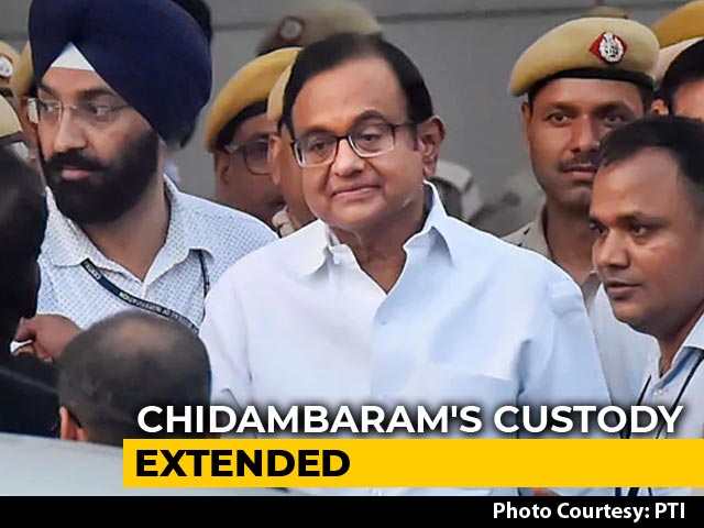 No Bail For P Chidambaram Yet, CBI Custody Extended By Delhi Court