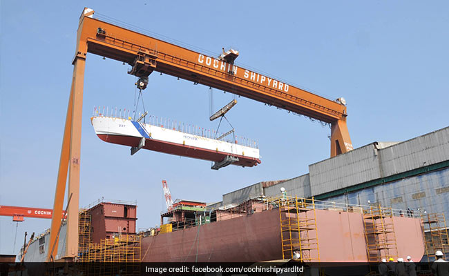 Cochin Shipyard Gets Rs 3,000 Crore Contract From Indian Navy