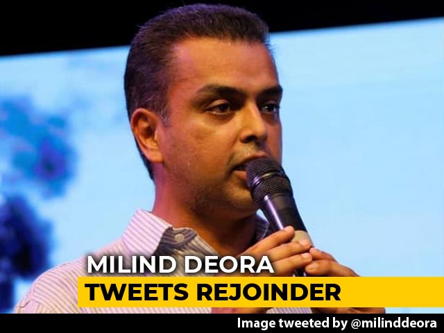 Milind Deora's Rejoinder As Twitter Exchange With PM Makes Headlines