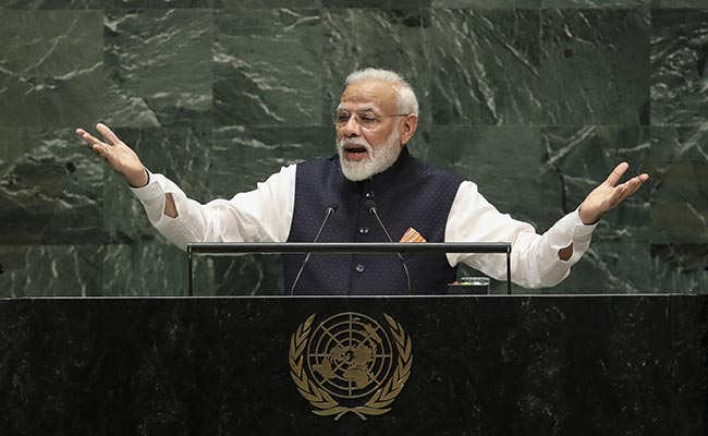"India Gave The World Buddh, Not <i>Yuddh</i>": Top 5 Quotes By PM Modi At UN