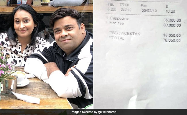 Don't Be Fooled By Kiku Sharda's Coffee Bill Worth '78,650'