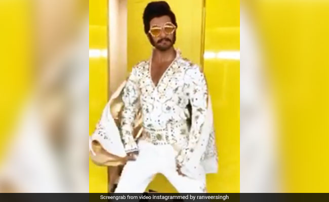 Viral: When Ranveer Singh Channeled His Inner Elvis Presley