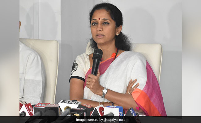 "Low-Level Politics": Supriya Sule On Death Threat Against Sharad Pawar