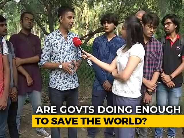 Indian Children Seek Share In Climate Justice After Greta Thunberg's Speech