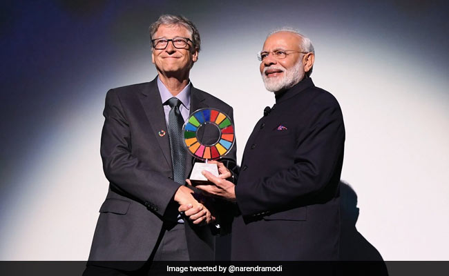 PM Modi Receives International Award For 'Swachh Bharat' Campaign