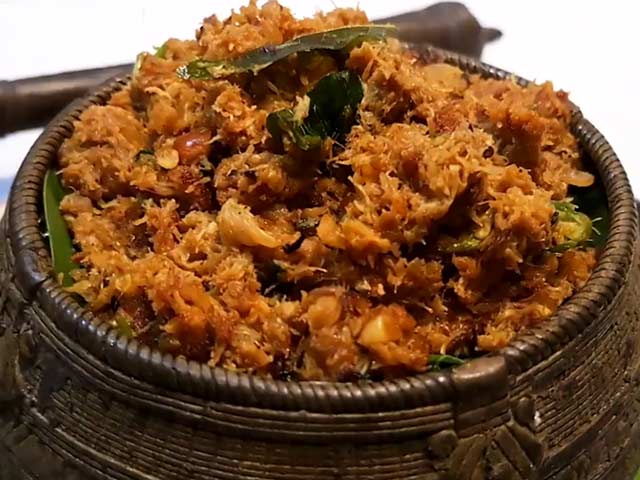 Andhra Crab Meat Masala Recipe