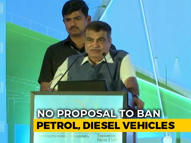 Nitin Gadkari Says Govt Has No Intention Of Banning Petrol Or Diesel ...