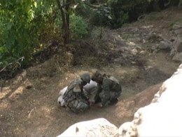 Dramatic Video Shows Soldiers Detonating Unexploded Pak Mortar Shell Dramatic Video Shows Soldiers Detonating Unexploded Pak Mortar Shell