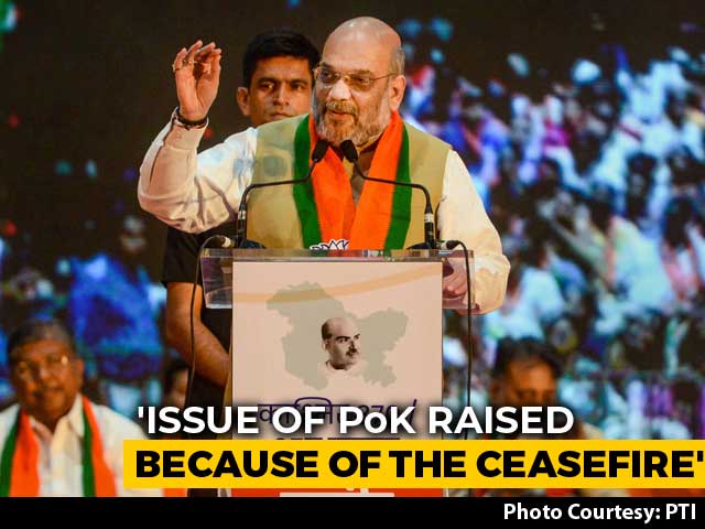 Jawaharlal Nehru Responsible for Pak-Occupied Kashmir, Says Amit Shah