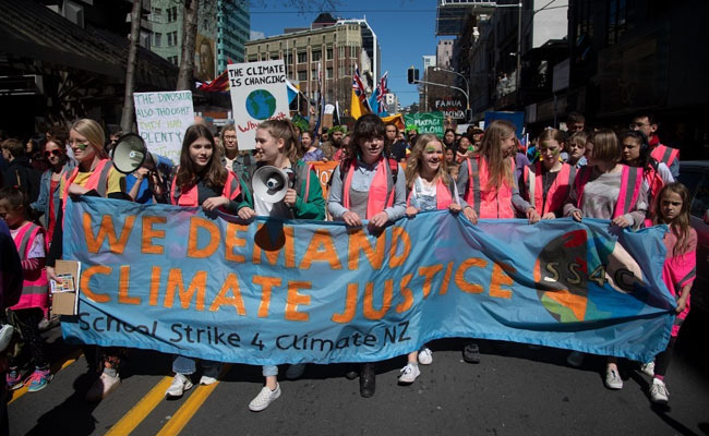 "Skipping School To Teach YOU": New Zealand Students Lead Climate Strike