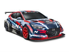 2019 Frankfurt Motor Show: Hyundai Veloster N ETCR Electric Race Car Revealed