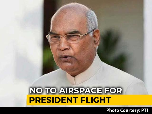 Pak Says President Ram Nath Kovind's Plane Can't Enter Airspace: Report