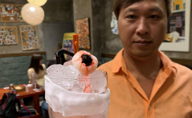 At Hong Kong Restaurant, Protest-Themed Menu Features "Eyeball" Mocktails