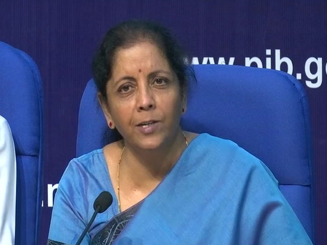 Rs 10,000-Crore Push For Affordable Housing Projects: Nirmala Sitharaman