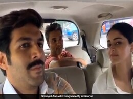 Kartik Aaryan And Ananya Panday's Chat About 'Weight Gain' For Their Film Will Leave You In Splits Kartik Aaryan And Ananya Panday's Chat About 'Weight Gain' For Their Film Will Leave You In Splits