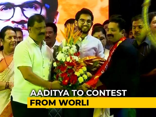 Shiv Sena's Aaditya Thackeray To Contest Maharashtra Elections From Worli