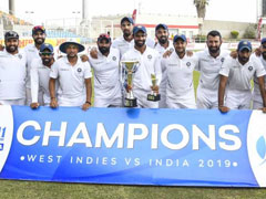 Clinical India Thrash West Indies By 257 Runs To Clean Sweep Test Series