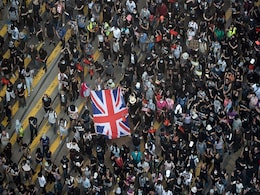 Hong Kong Protesters Sing UK National Anthem In Plea To Britain Hong Kong Protesters Sing UK National Anthem In Plea To Britain