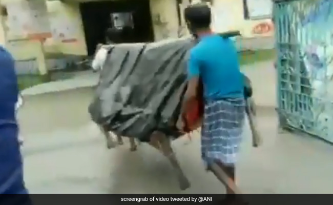 Woman Gives Birth On Make-Shift Stretcher While Being Taken To Dispensary