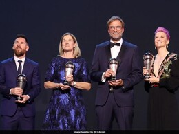 FIFA Awards में चला Lionel Messi का 'जादू', छठी बार बने सर्वश्रेष्ठ पुरुष खिलाड़ी FIFA Awards में चला Lionel Messi का 'जादू', छठी बार बने सर्वश्रेष्ठ पुरुष खिलाड़ी