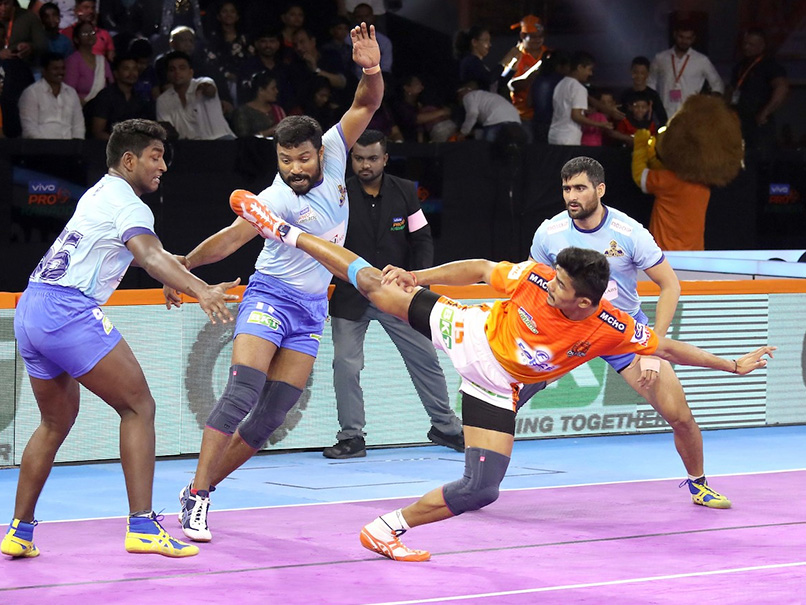 Pro Kabaddi: Puneri Paltan, Tamil Thalaivas Play Out Draw, Umumba Edge Past UP Yoddha