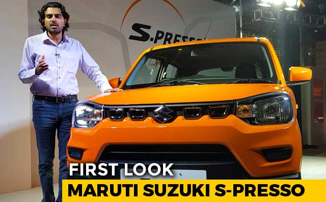Maruti Suzuki S-Presso First Look
