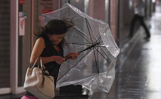 Powerful Typhoon Faxai Sparks Evacuation Warnings In Japan's Tokyo