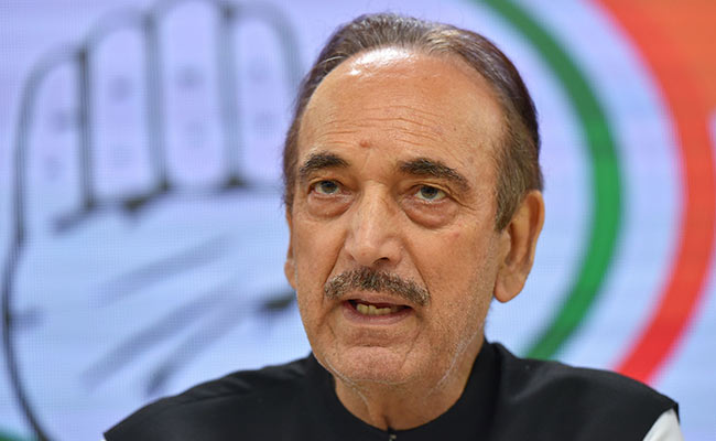 Jammu and Kashmir People Living In Fear, No Democracy: Ghulam Nabi Azad