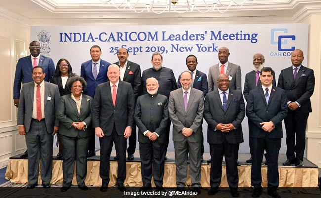 PM Modi Hosts Caribbean Leaders, Announces $14-Million Grant To Caricom