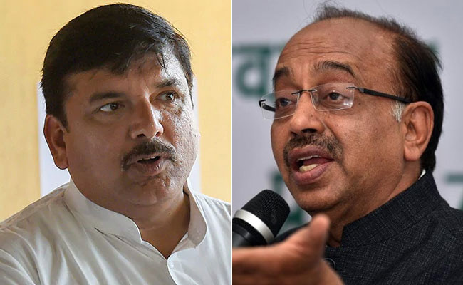 AAP नेता संजय सिंह का BJP पर हमला- क्या भाजपा के नेताओं और बिजली कंपनियों के बीच कोई समझौता हुआ है?