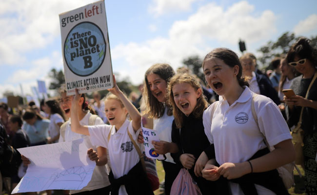 Millions Skip Schools To Unite For Global Protests On Climate Change