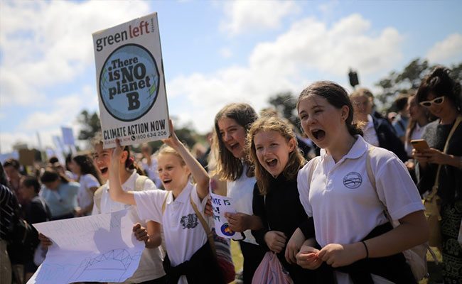 Watch: Hundreds Of Thousands Throng Australian Streets For Climate Strikes