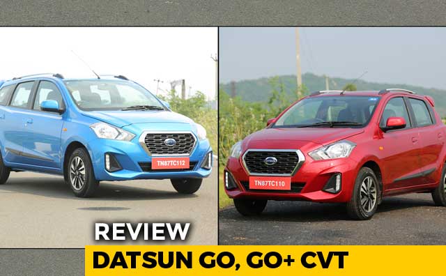 Datsun GO, GO+ CVT Review