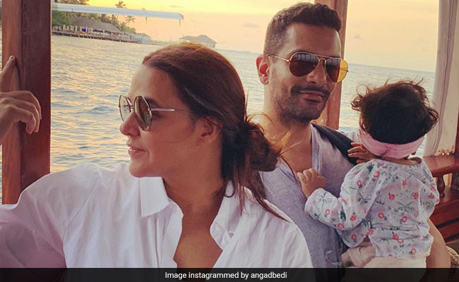 May Your Head Be High And Your Ponytail Even Higher,' Neha Dhupia Writes In Her Note For 10-Month-Old Daughter Mehr