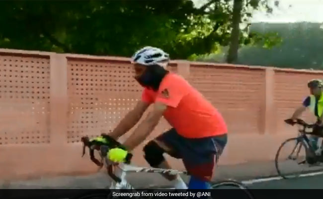 Army Commander Cycles 14 Hours From Delhi To Jaipur To Take Charge