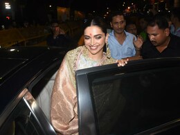 Deepika Padukone, Draped In Gorgeous <I>Saree</I> For <I>Ganesh Utsav</i>, Offered Prayers At Lalbaugcha Raja Deepika Padukone, Draped In Gorgeous <I>Saree</I> For <I>Ganesh Utsav</i>, Offered Prayers At Lalbaugcha Raja