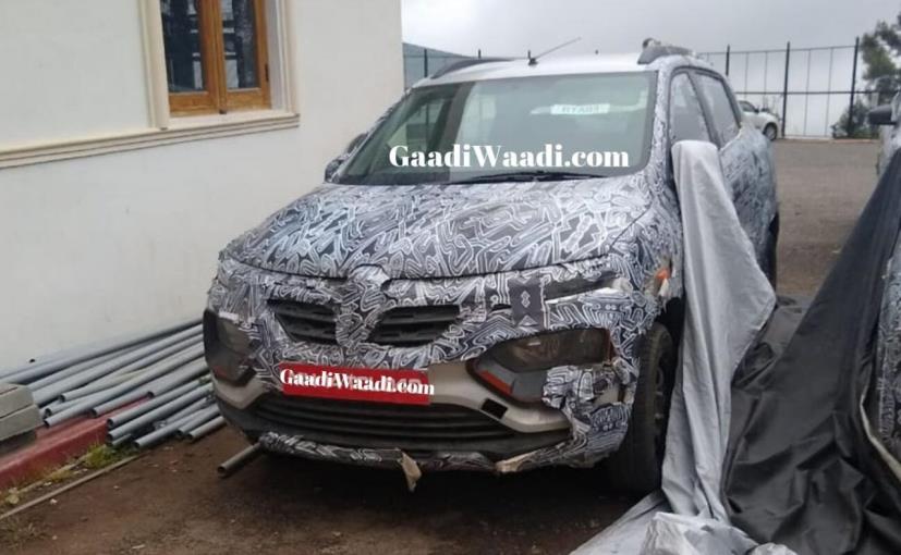 2020 Renault Kwid Facelift Spotted Again; Is This the Climber Variant?
