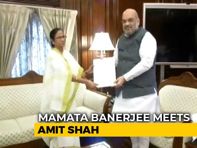 Mamata Banerjee Raises Assam Citizens' List In Meeting With Amit Shah
