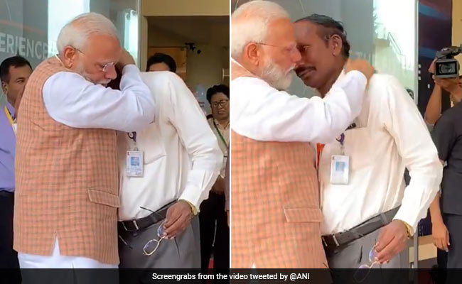 जाते-जाते भावुक हो गए पीएम मोदी और इसरो अध्यक्ष के सिवन, गले लगाते ही आंखों में आ गए आंसू
