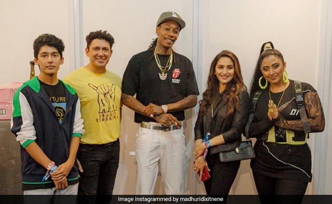Madhuri Dixit And Isha Ambani Were At Wiz Khalifa's Mumbai Concert. See Pics