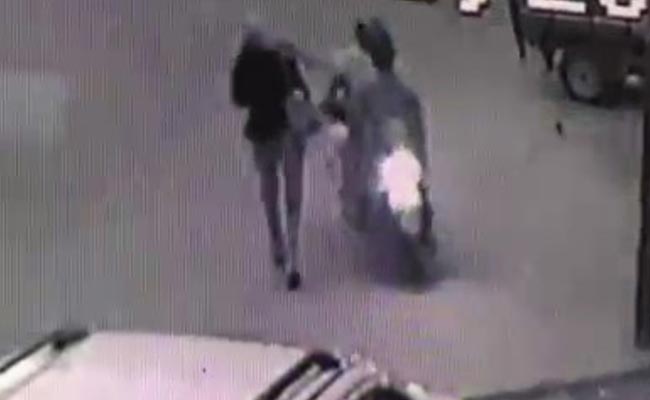 On Camera, Journalist's Phone Snatched In Delhi By Men On Bike