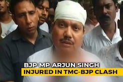 BJP's Arjun Singh Injured As Protesters Clash With Cops In Bengal BJP's Arjun Singh Injured As Protesters Clash With Cops In Bengal