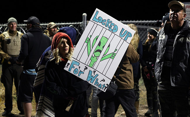 Inside Area 51 Raid That Morphed Into Pre-Dawn Celebration Outside The Secret US Base