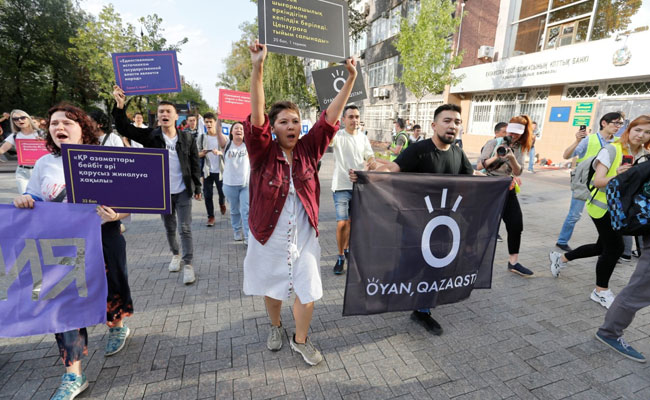 Kazakhstan President Moves To Allow Peaceful Protests