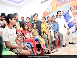 Bihar Minister Nityanand Rai Adopts 25 Differently-Abled Children Bihar Minister Nityanand Rai Adopts 25 Differently-Abled Children
